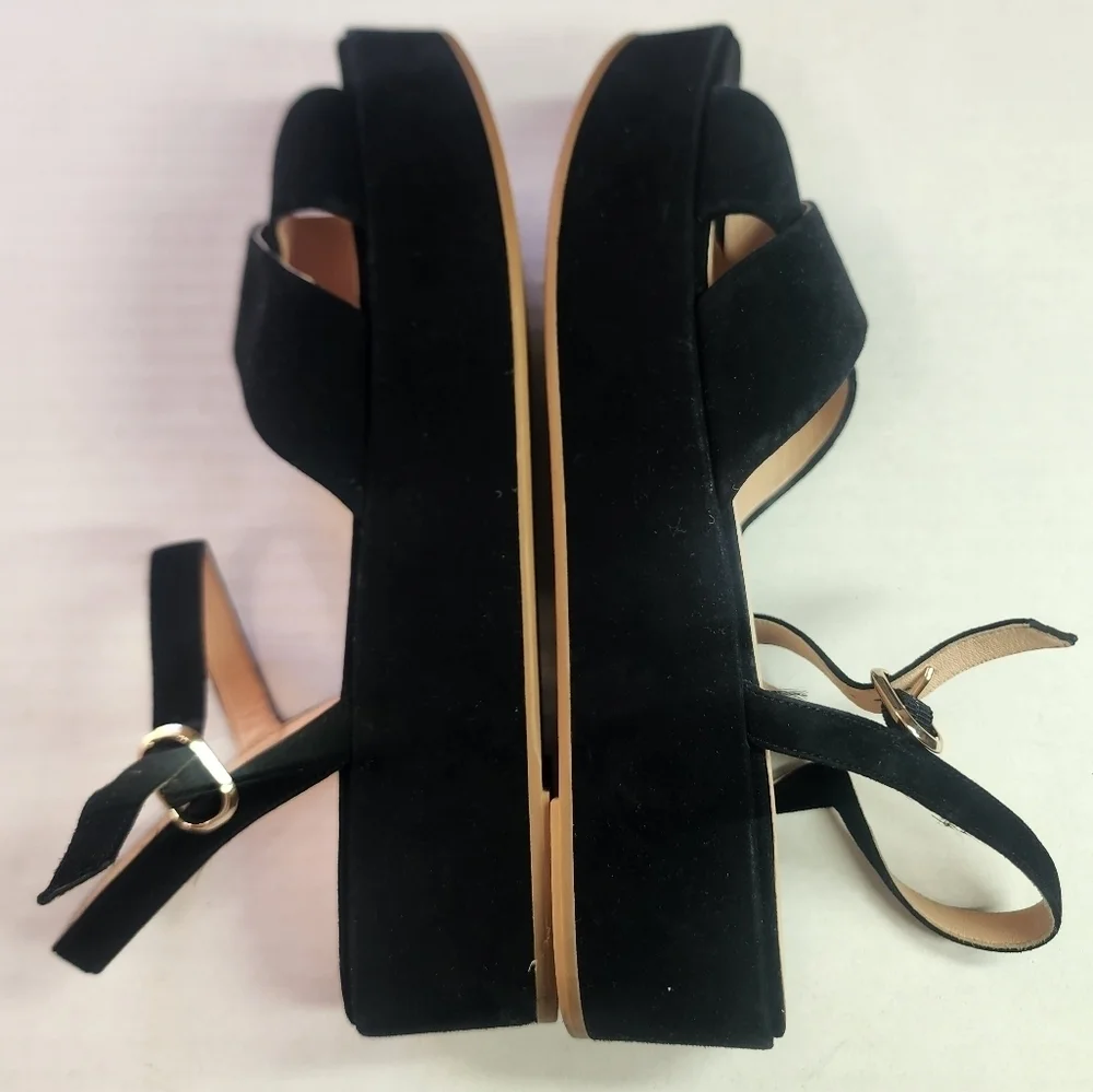 🌸Kate Spade | Suede Platform Sandals size 10‎